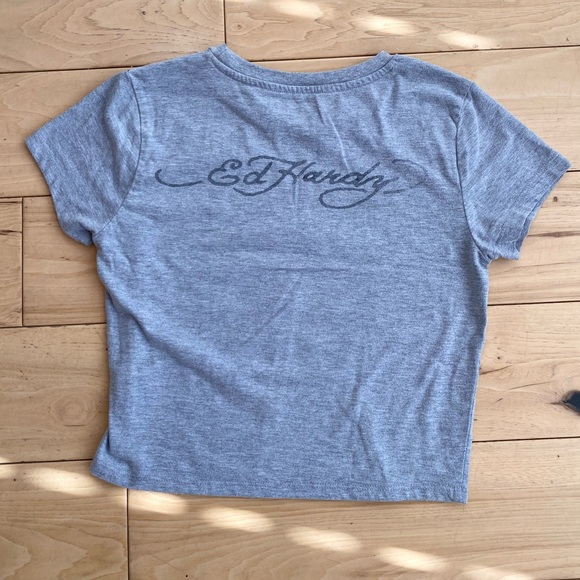 Ed Hardy Women’s Baby Tee - Picture 4 of 4